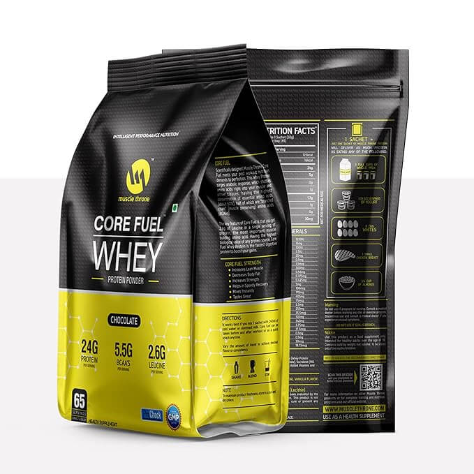 Muscle throne core fuel whey protein