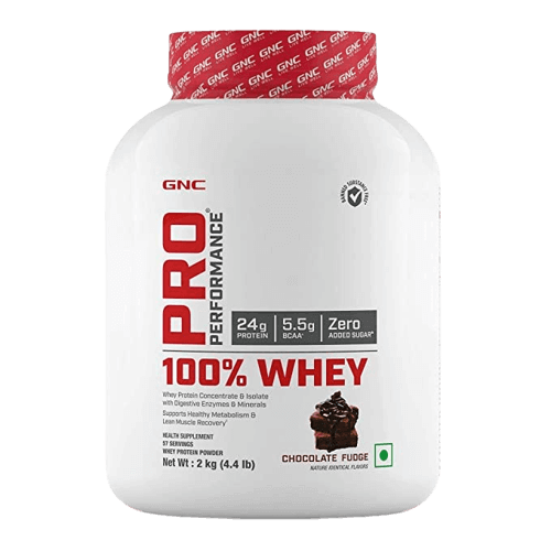 GNC Pro Performance 100% Whey Protein Powder + MUACLE SCIENCE omega 3 fish oil+ SHAKER - DKNUTRITION