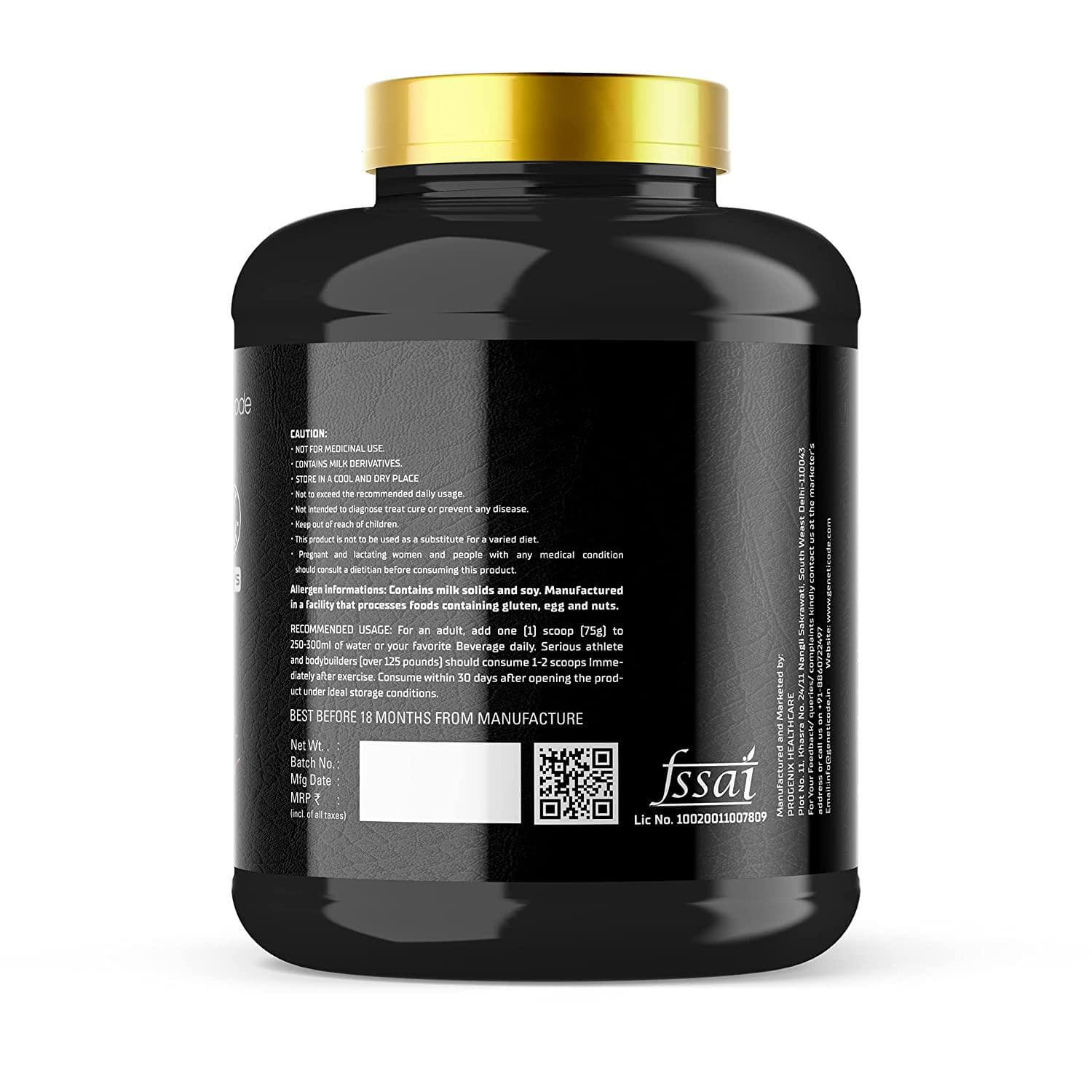 Genetic Code Xtreme Mass Gainer,3 Kg 