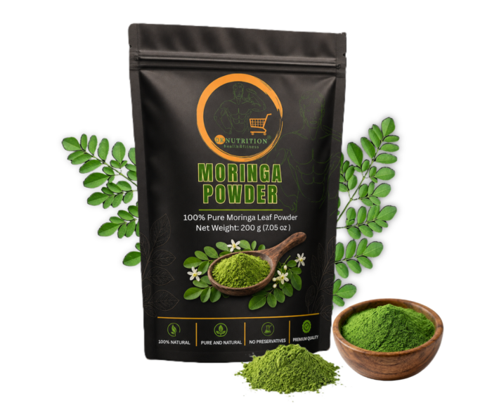DKNutrition Moringa Powder 200g | 100% Natural Premium Moringa Leaf Powder