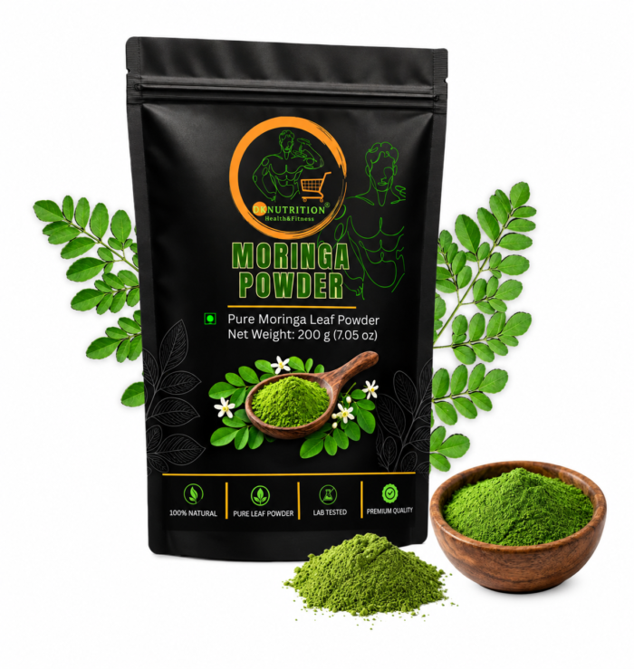 DKNutrition Moringa Powder 200g | 100% Natural Premium Moringa Leaf Powder